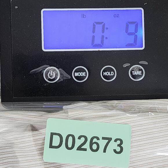 Fashion Bug Pants Womens 24 Beige Brown Striped Crop Capri Stretch Office Casual - Picture 10 of 10